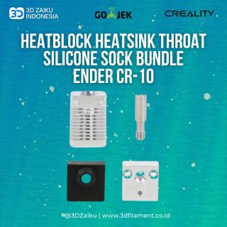 Creality Ender CR-10 Heatblock Heatsink Throat Silicone Sock Bundle
